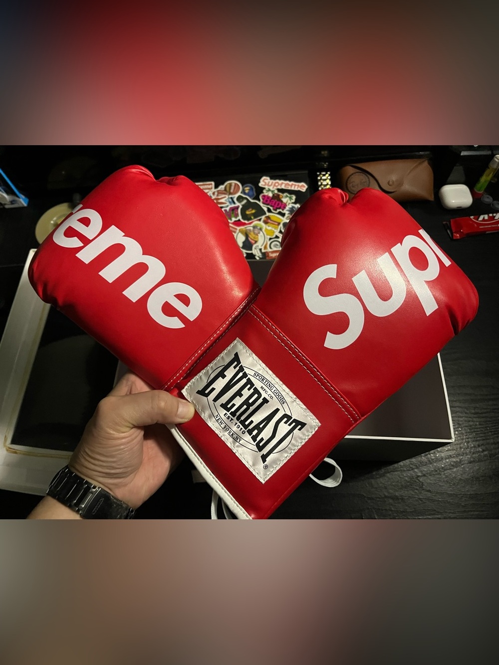 supreme boxing gloves